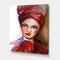 Designart - Portrait of Young African American Woman I - Modern Canvas Wall Art Print